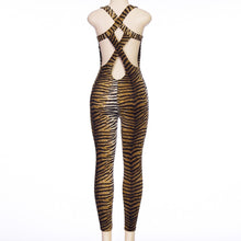 Load image into Gallery viewer, Tiger Print Jumpsuit
